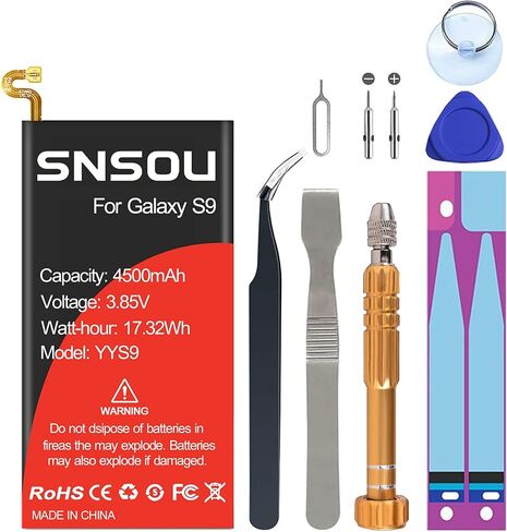 بطارية Galaxy Note 5، بطارية بديلة SNSOU 4500mAh EB-BN920ABE مطورة لهاتف Samsung Galaxy Note 5 SM-N920 N920V N920T N920A N920P N920R4 N920F مع أدوات استبدال الإصلاح in Saudi Arabia