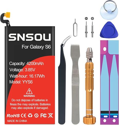 بطارية Galaxy Note 5، بطارية بديلة SNSOU 4500mAh EB-BN920ABE مطورة لهاتف Samsung Galaxy Note 5 SM-N920 N920V N920T N920A N920P N920R4 N920F مع أدوات استبدال الإصلاح in Kuwait