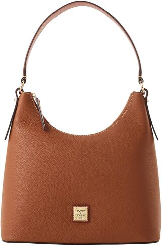 Dooney & Bourke Women's Hobo Bag in Pebble Grain Leather, Large Handbag with Single Shoulder Strap in Saudi Arabia