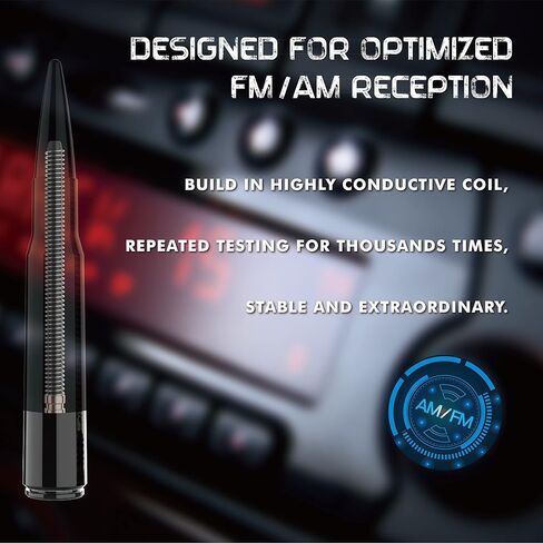 RYDONAIR 50 Cal Antenna Compatible with Chevy Silverado & GMC Sierra Trucks in Kuwait