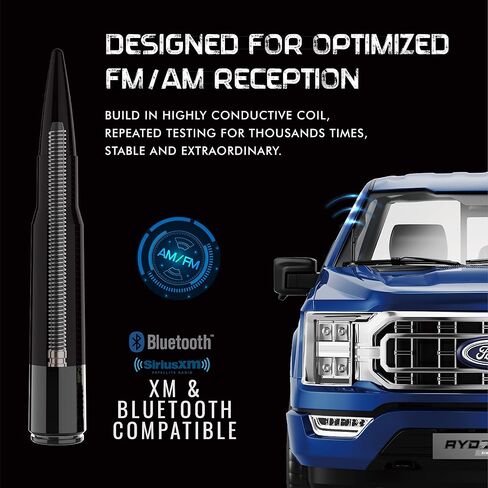 RYDONAIR 50 Cal Antenna Compatible with Chevy Silverado & GMC Sierra Trucks in Kuwait