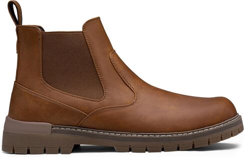 Jousen Mens Boots Retro Mens Casual Boots Chelsea Boots Mens Slip On Boots for Men in Kuwait