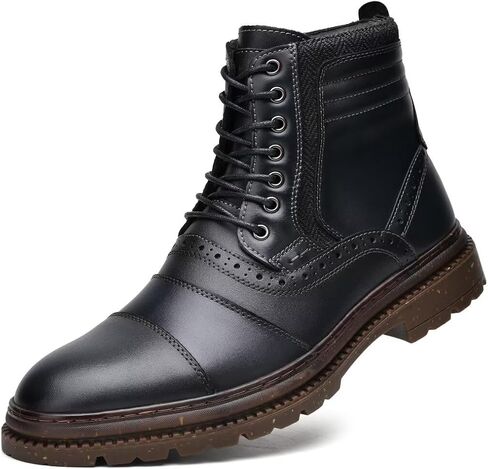 Men's Chukka Boots Genuine Leather Ankle Boot for Men Classic Casual Oxford Style Footwear in Kuwait