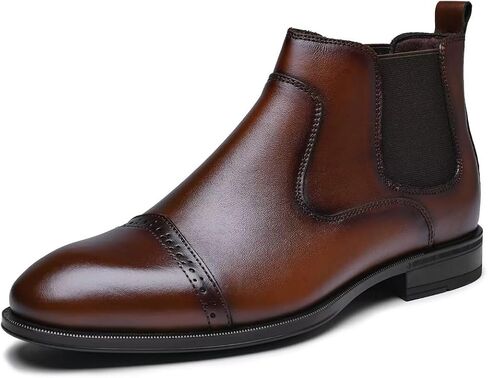 Men's Chukka Boots Genuine Leather Ankle Boot for Men Classic Casual Oxford Style Footwear in Kuwait