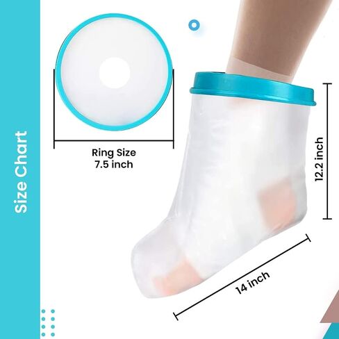 Waterproof Cast Cover for Shower Arm - Comfortable Arm Cast Protector for Broken Hand, Wrist, Elbow – Reusable Cast Sleeve Cover for swimming with Watertight Protection - Cast Bag (Long Arm) in Saudi Arabia