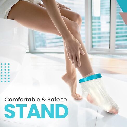Waterproof Cast Cover for Shower Arm - Comfortable Arm Cast Protector for Broken Hand, Wrist, Elbow – Reusable Cast Sleeve Cover for swimming with Watertight Protection - Cast Bag (Long Arm) in Saudi Arabia