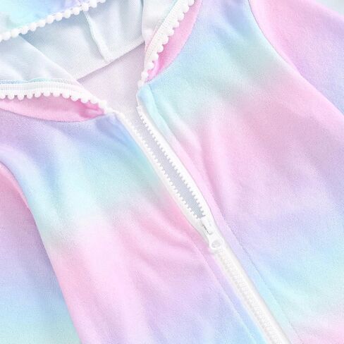 MAYUMMPY Kids Girl Swim Cover Up Swimsuit Zipper Beach Pool Bathing Suit Hoodie Dress Terry Coverup Swimwear in Saudi Arabia