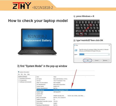 ZTHY B41N1341 Laptop Battery Replacement for ASUS Q502L Q502LA Q502LA-BBI5T12 Q502LA-BBI5T14 Q502LA-BBI5T15 Q502LA-BSI5T14 Series Notebook 0B200-00960000 15.2V 64Wh 4110mAh in Saudi Arabia