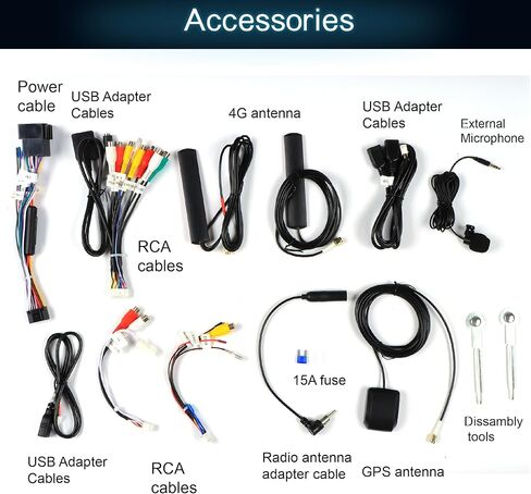 ستيريو سيارة اندرويد 12 حقيقي من اماسياوديو، شاشة لمس دوارة 10.1 انش، عالمي 1 دين، يدعم لاسلكي ابل كاربلاي اندرويد اوتو/ نظام تحديد المواقع العالمي / HD1080P/تشغيل سريع in Kuwait