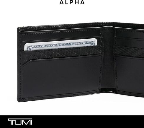 TUMI - Alpha Double Billfold Wallet For Men - Dark Green - Men's Gifts & Holiday Gifts - Men Travel Wallet - Wallet for Cards in Saudi Arabia