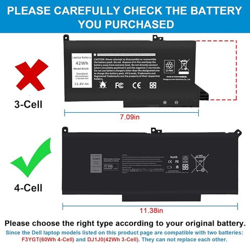 TREE.NB BTY-M6K Laptop Battery Compatible with MSI GS63VR GS73VR 7RG Stealth Pro GF63 Thin 8RB 8RC 8RD 9SC GF75 Thin 10SDR 9SEXR 9SD GS73 8RF MS-16K3(11.4V-52.4Wh) in Saudi Arabia