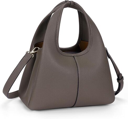 Small Tote Bag for Women Trendy Shoulder Handbag Pebble Leather Top-handle Satchel Bag Designer Crossbody Tote Purse in Saudi Arabia
