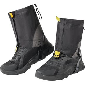 Gaiters for Hiking Boots Waterproof Snow Boot Gators fit Snowshoeing Adjustable Leg Gaiters for Men Women Lightweight Hiking Gaiters for Trail Running, Hunting, Backpacking, Weed Eating Leg Protectors
