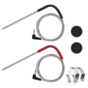 Meat Probe Replacement for Pit Boss Pellet Grills and Smokers, Waterproof 3.5 mm Plug Thermometer Meat Probe, Accessories for Pit Boss