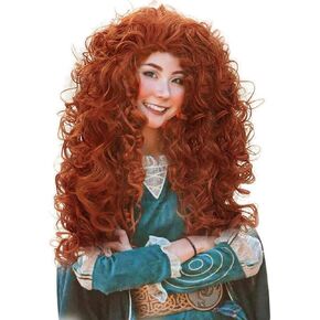 JoneTing Long Brown Mix White Wig 【+Wig Cap】 Curly Wig for Girls Long Curly Fluffy Wig for Halloween Anime Cosplay Wig for Female Costume Peluca Marrón Mezcla Blanca for Daily Wearing and Party