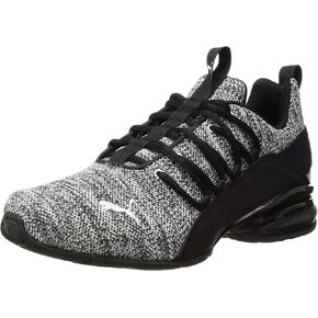 PUMA Men's Axelion Sneaker, Refresh Black-Cool Dark Gray, 9.5