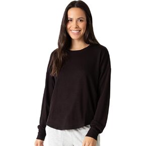 PJ Salvage Women's Jammie Essentials Long Sleeve Top