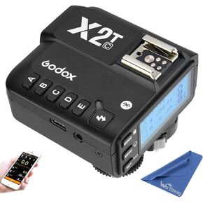 Godox Wireless Flash Trigger Transmitter - XPro-F Compatible with Fujifilm Cameras,TTL 2.4G High-Speed Sync,1/8000s HSS 01-99 Wireless ID,LCD Screen,5 Dedicated Group 11 Customizable Functions in Saudi Arabia