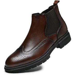 Men's Chukka Boots Genuine Leather Ankle Boot for Men Classic Casual Oxford Style Footwear