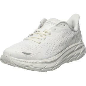 HOKA ONE ONE Womens Clifton 8 Mesh White Trainers 9 US