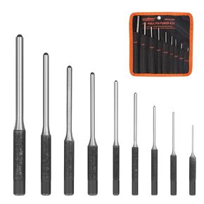 HORUSDY 8 Pieces Pin Punch Set, Kit Removing Repair Tool with Holder for Automotive, Watch Repair,Jewelry and Craft