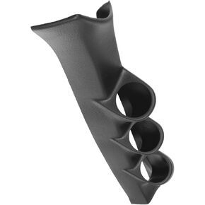 AUTO METER 12203 Gauge Works Triple Pillar, Black