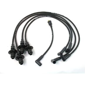 Pertronix 804202 Flame-Thrower Black 8mm 4 Cylinder Spark Plug Wire