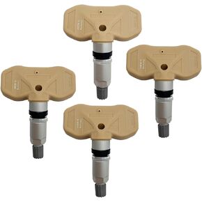 15114379 Programmed Tire Pressure Monitoring System (TPMS) Sensor Compatible for Select GMC Chevy Models 2005-2006 Avalanche, Silverado, Suburban, Sierra, Yukon 315MHz Set of 4