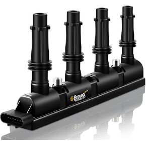 حزمة ملف الإشعال لسيارة شيفروليه توربو تشيفي كروز سونيك تراكس فولت كاديلاك ELR بويك إنكور 2011-2020 1.4L فقط UF669 D521C 55577898 55579072 25198623 (15% المزيد من الطاقة) in Kuwait