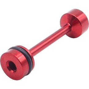 LS Engine Billet Aluminum Oil Diverter Barbell Galley Plug Compatible with Gen 3 and Gen 4 LS engines including 4.8 5.3 5.7 6.0 6.2 7.0 LS1 LS2 LS3 LS6 LS7 LS9 LQ4 LQ9