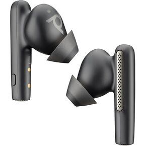 Poly Voyager Free 60 UC True Wireless Earbuds (Plantronics) – Noise-Canceling Mics for Clear Calls – ANC – Portable Charge Case – Compatible w/iPhone, Android, PC/Mac, Zoom, Teams – Amazon Exclusive