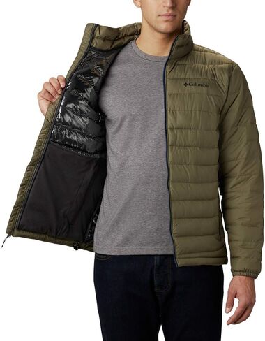 Columbia Men's Powder Lite Jacket, Stone Green Mod Camo Print, X-Large Tall in Kuwait