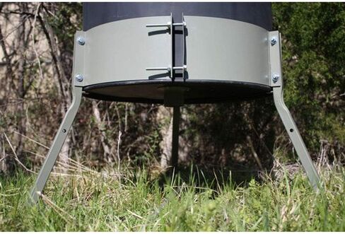 Boss Buck Tripod Header | Durable Steel Stable Versatile Tripod System with Plate Steel Top, 9-1/2" Pipe Legs | 1000 LB Pulley Included in Saudi Arabia