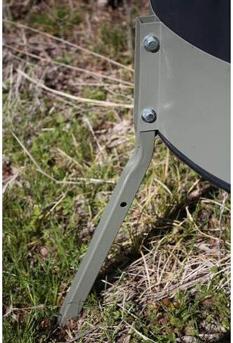 Boss Buck Tripod Header | Durable Steel Stable Versatile Tripod System with Plate Steel Top, 9-1/2" Pipe Legs | 1000 LB Pulley Included in Saudi Arabia