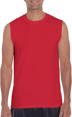 Gildan G270 6.1 oz Ultra Cotton Sleeveless T-Shirt in Saudi Arabia