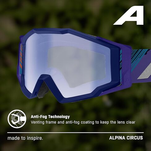 ALPINA CIRCUS - نظارات الدراجة الجبلية مع حماية 100% من الأشعة فوق البنفسجية in Kuwait