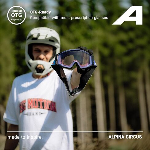 ALPINA CIRCUS - نظارات الدراجة الجبلية مع حماية 100% من الأشعة فوق البنفسجية in Kuwait