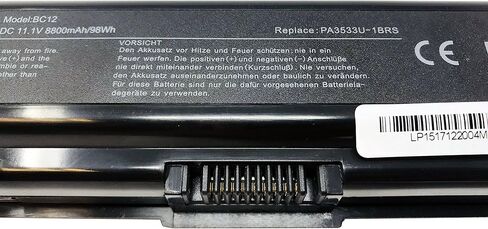 GHU Battery 58 Wh Replacement for PA3533U-1BRS PA3533U-1BAS PA3534U-1BAS PA3534U-1BRS PA3535U-1BAS Compatible with Laptop A200 A205 A210 A215 A300 A305 A355D L200 L305 M200 Pro A200 L300D in Saudi Arabia