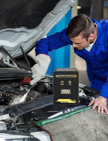 جهاز اختبار تشخيص السيارات بآلة الدخان - كاشف تسرب الفراغ EVAP بجهد 12 فولت لنظام الأنابيب in Kuwait