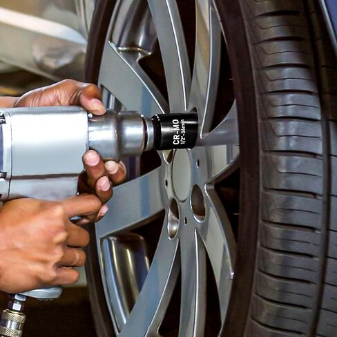 1/2" Drive Deep Impact Socket, 36mm Metric Socket, Axle Nut Socket CR-MO 6 Point for Easy Removal of Axle Shaft Nuts in Saudi Arabia