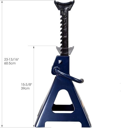 TCE AT46002U-1 Torin 6 Ton (12,000 LBs) حاملات جاك فولاذية سعة، أزرق، زوج واحد in Kuwait