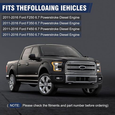 DC3Z6A785C Oil Separator, FC3Z-6A785-C Engine Oil Separator Assembly Compatible with 2011-2016 Ford F-250 F-350 F-450 F-550 Super Duty 6.7L Powerstroke Diesel PCV CCV Oil Separator Assembly in Kuwait