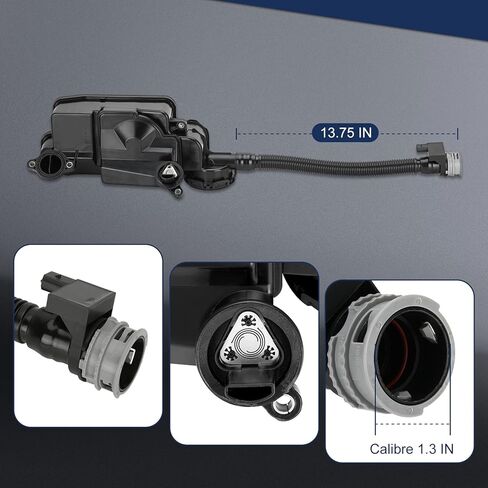 DC3Z6A785C Oil Separator, FC3Z-6A785-C Engine Oil Separator Assembly Compatible with 2011-2016 Ford F-250 F-350 F-450 F-550 Super Duty 6.7L Powerstroke Diesel PCV CCV Oil Separator Assembly in Kuwait