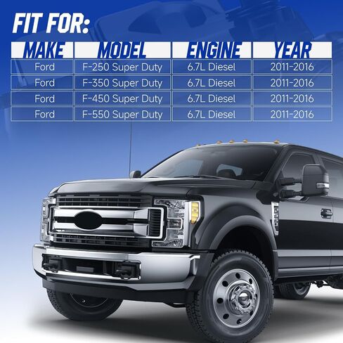 مجموعة فاصل زيت المحرك DC3Z-6A785-C مناسبة لفورد F250 F350 F450 F550 Super Duty 2011-2016 6.7L V8, 35704012 in Saudi Arabia