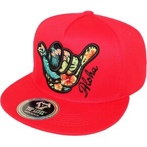 TOP Level Men's Adjustable Cotton Snapback Cap 7 (Various Unique Hat Designs Available)