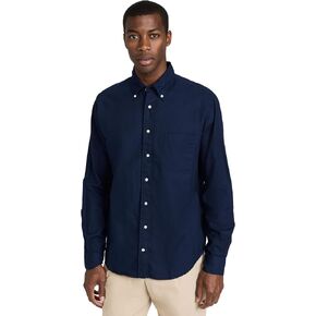 قميص جيتمان فينتاج للرجال من القطن بأزرار سفلية in Kuwait