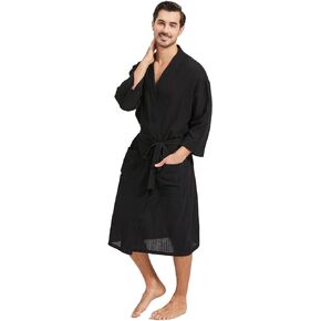 فاشجوديم رداء حمام صيفي خفيف الوزن مصنوع من القطن بنسبة 100% للرجال in Kuwait