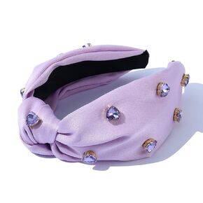 FEDANS Sprinkle Headband Birthday Headband for Women Holiday Knotted Head band Cake Candy Embellished Top Sprinkles Knotted Hairband ladies Twist Colorful Holiday Hair accessories for Girls
