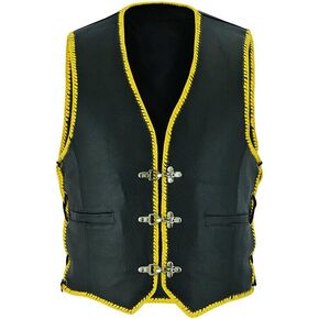 III-Fashions Motorcycle Vest Outfits For Men - Vintage Biker Genuine Leather Vests Collection