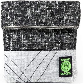 DIME BAGS Large Multi-Purpose Bag | Cross Body Hemp Purse with Adjustable Strap & Airtight Baggie Included